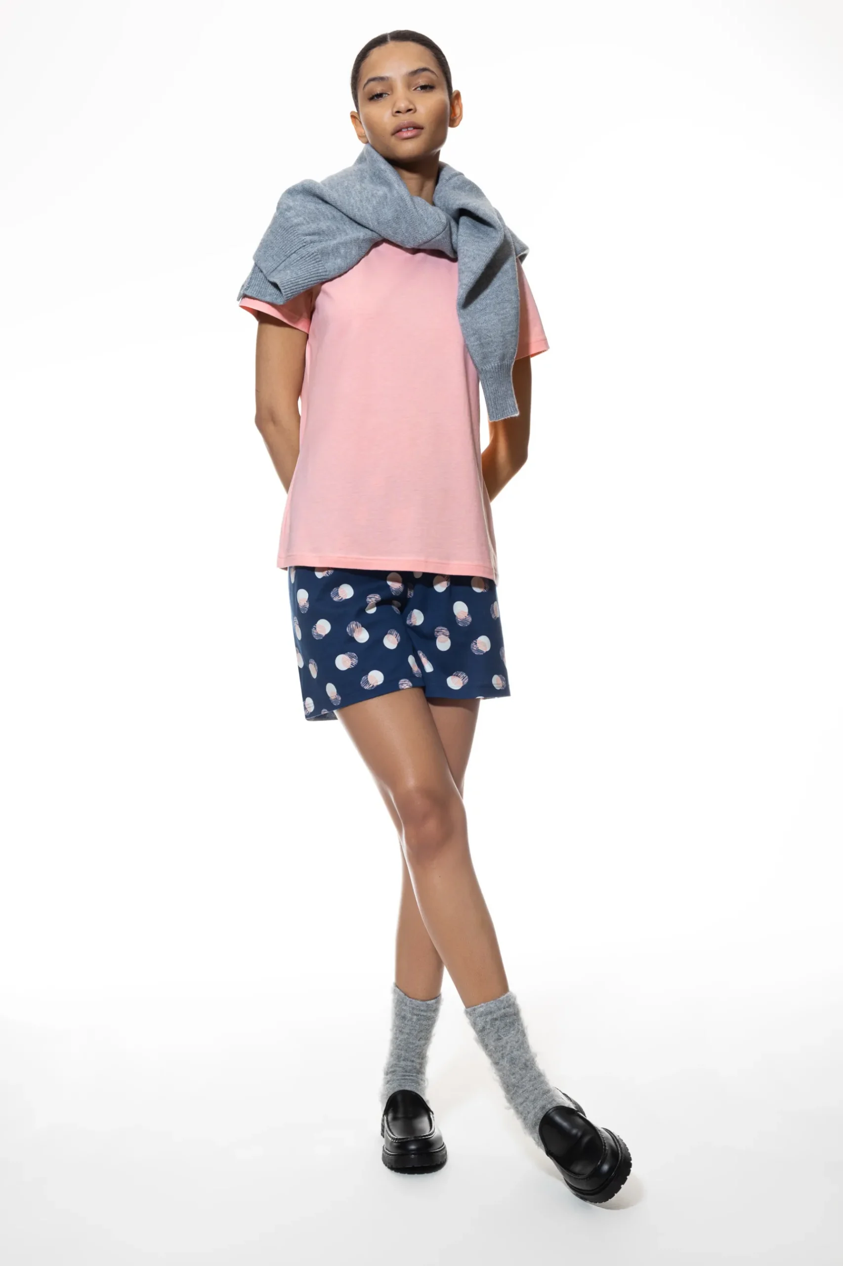 Damen Mey Anzug Serie Scribbled Dots
