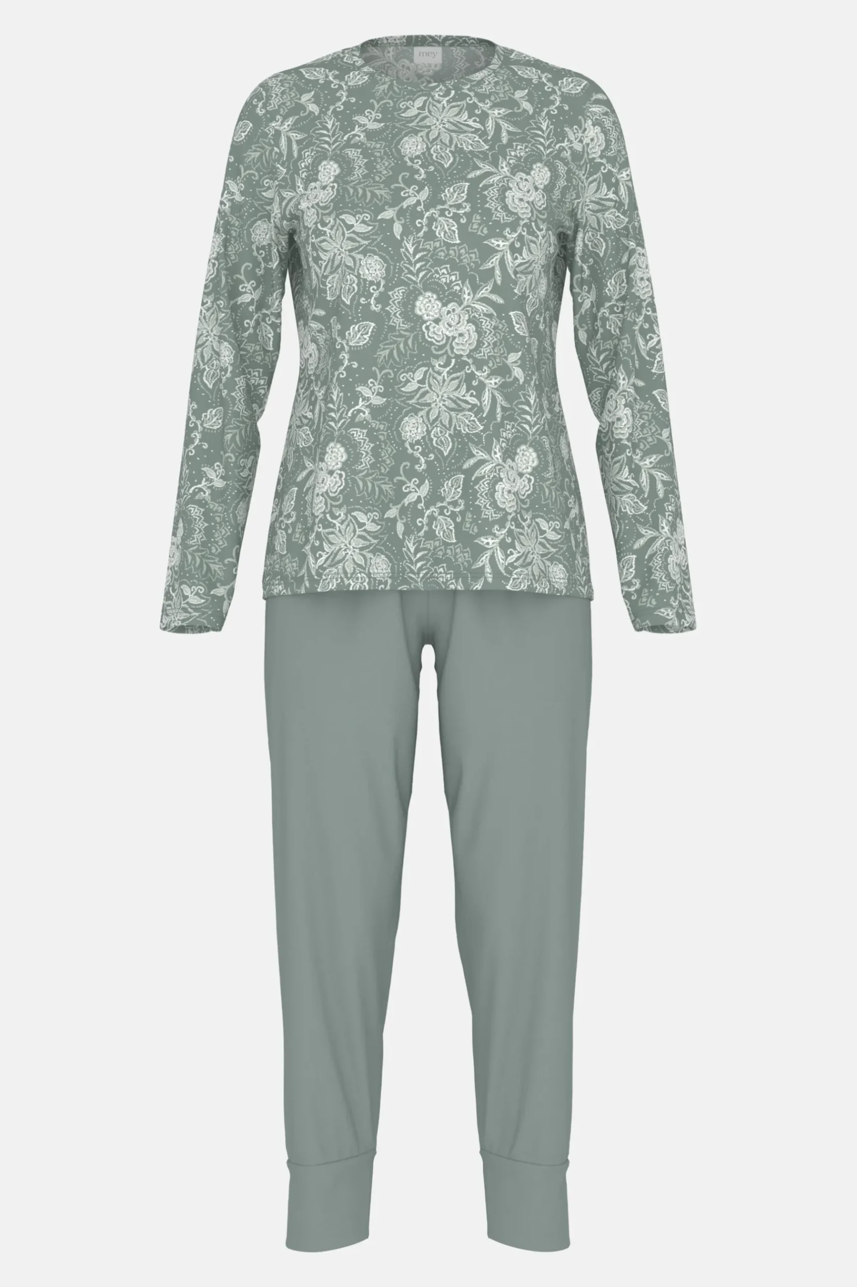 Damen Mey Anzug 7/8 lang, langarm Serie Painted Paisley