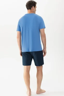 Herren Mey Anzug kurz Serie Micro Blue