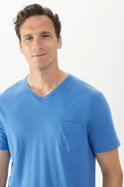 Herren Mey Anzug kurz Serie Micro Blue
