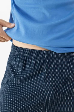 Herren Mey Anzug kurz Serie Micro Blue