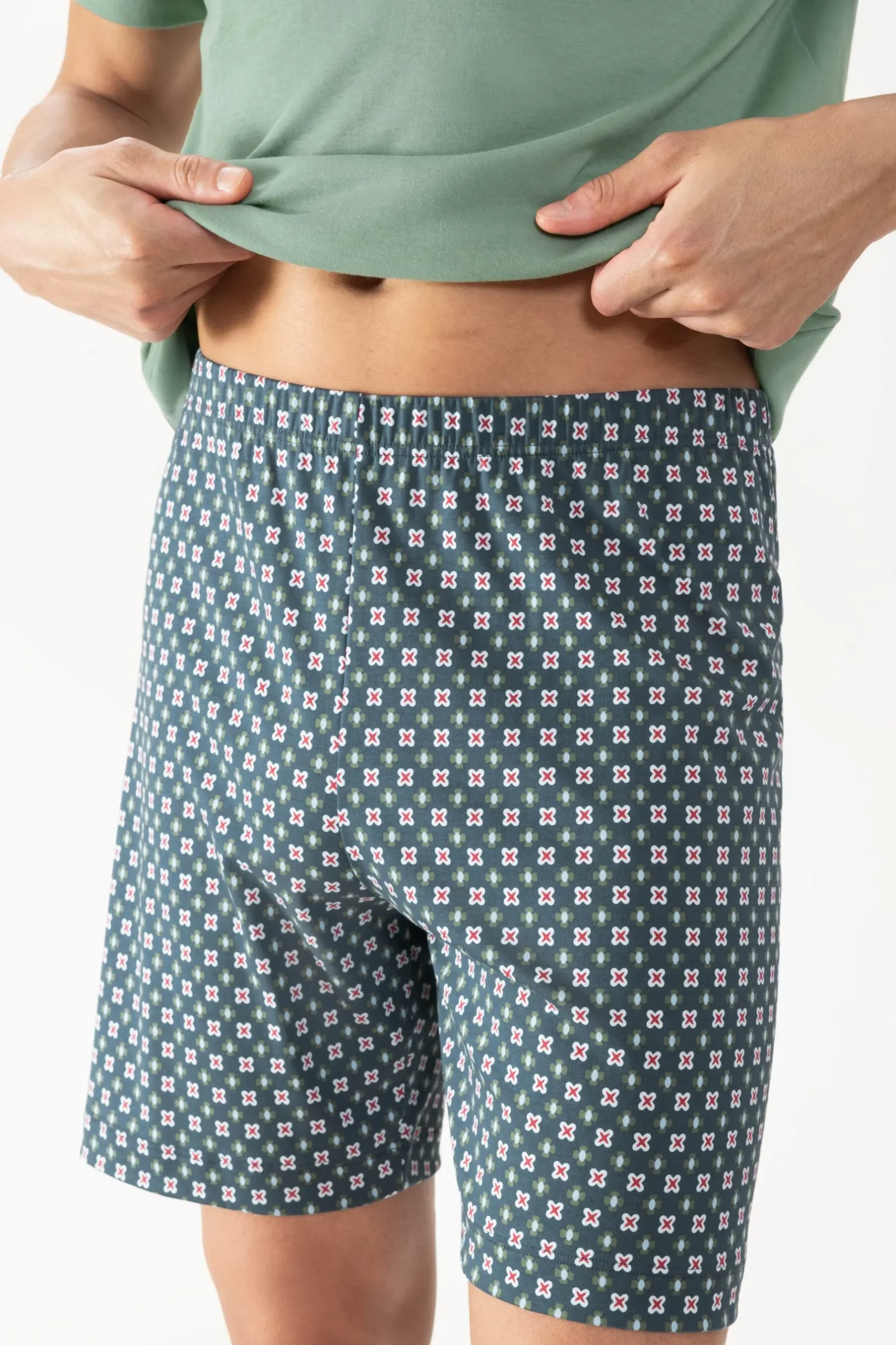 Herren Mey Anzug kurz Serie Gentlemen Geo
