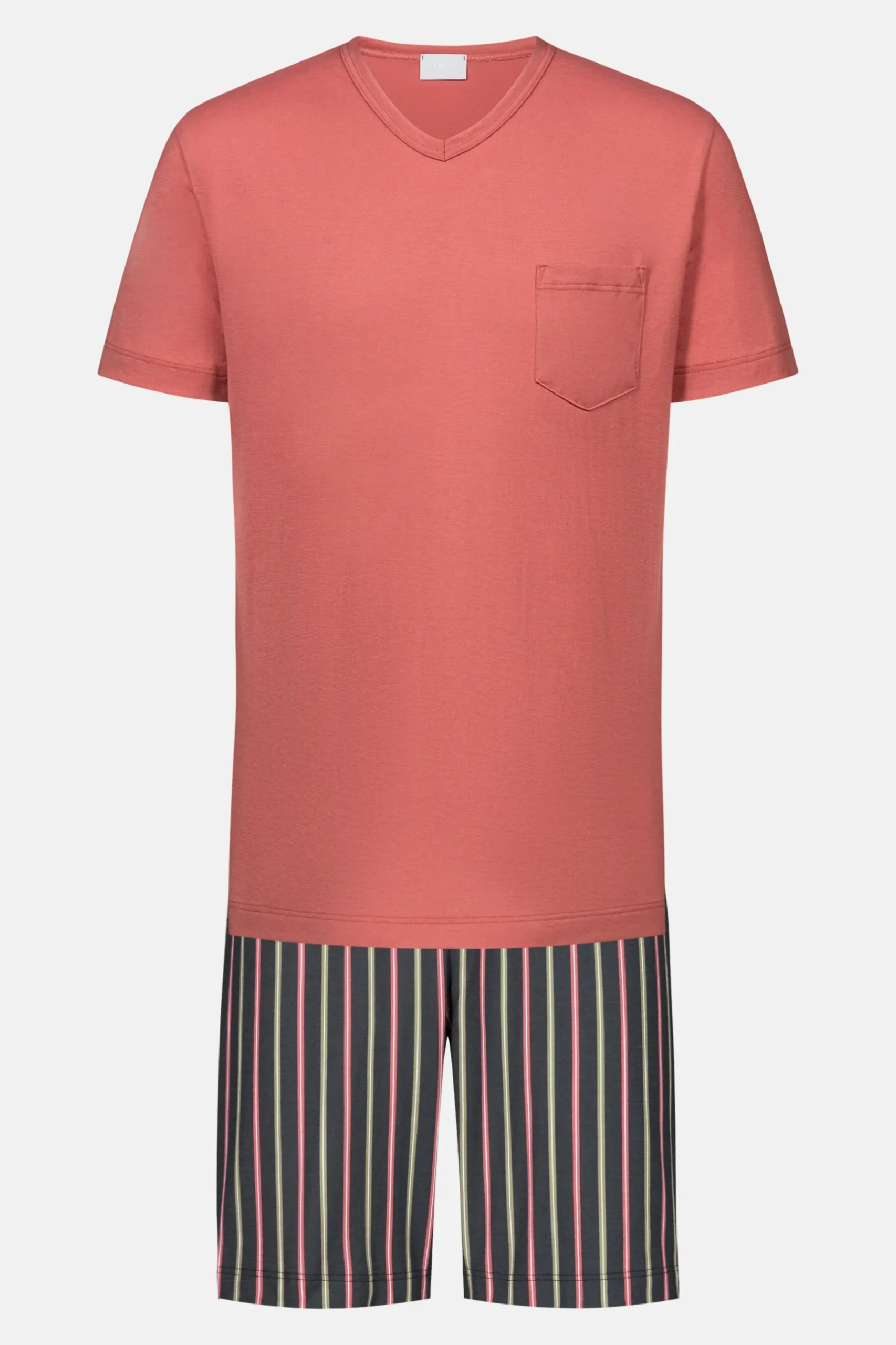 Herren Mey Anzug kurz Serie Pure Rose Stripes