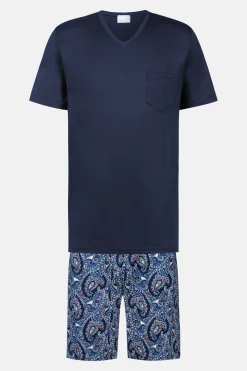 Herren Mey Anzug kurz Serie High Paisley