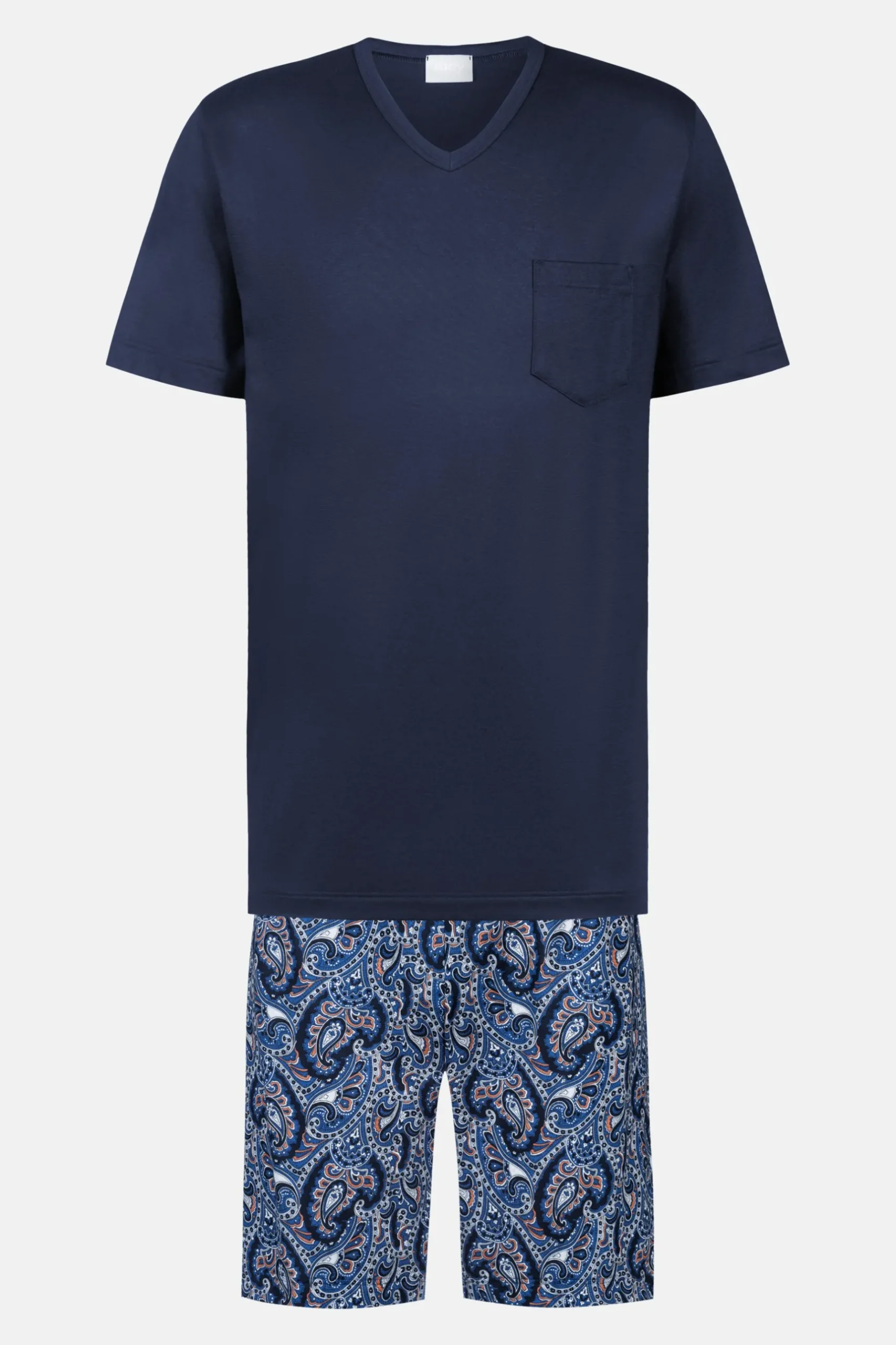 Herren Mey Anzug kurz Serie High Paisley