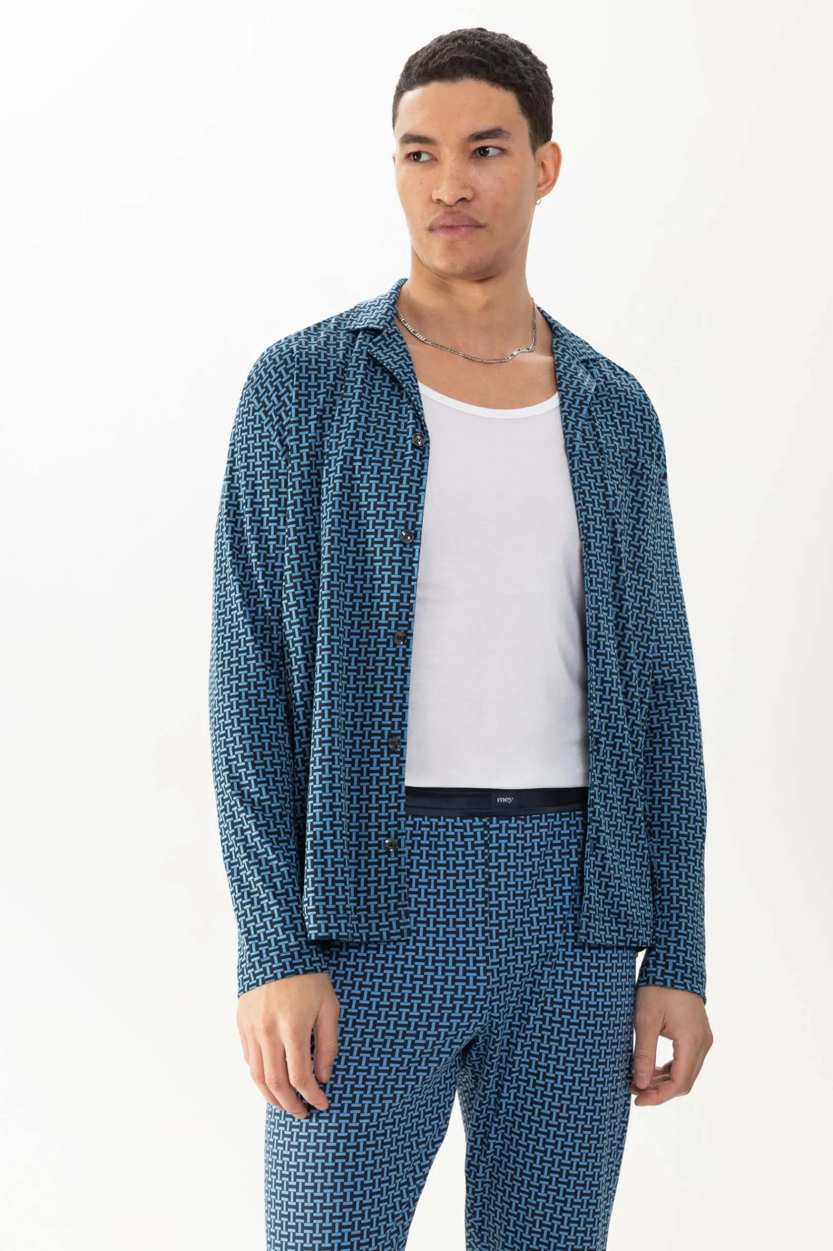 Herren Mey Anzug lang Serie Terrazzo
