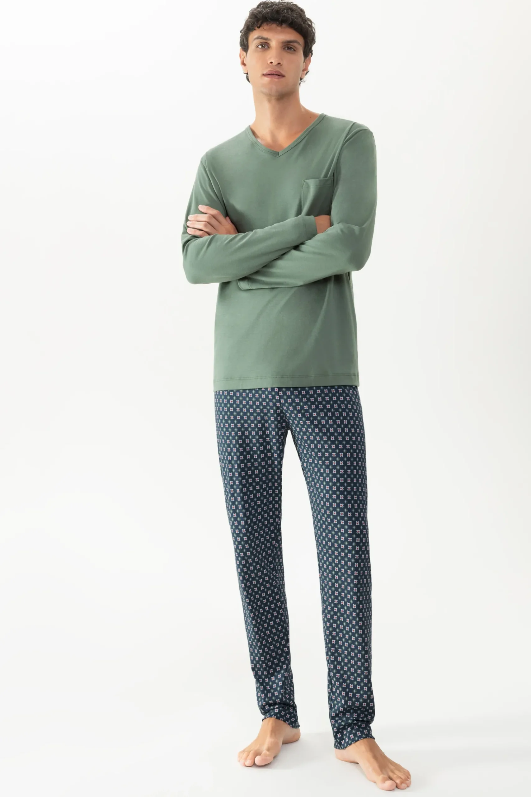 Herren Mey Anzug lang Serie Gentlemen Geo