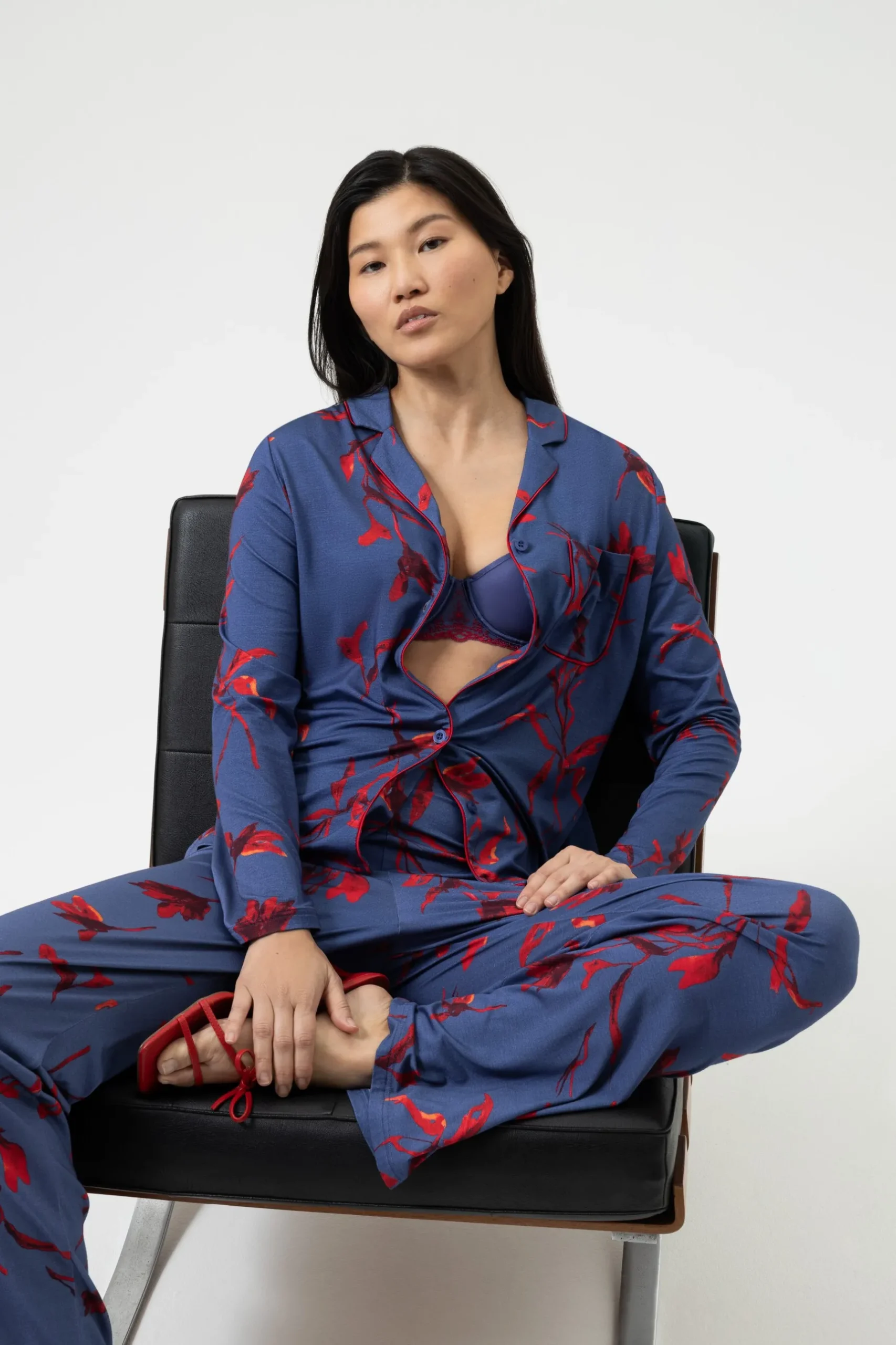 Damen Mey Anzug lang Serie Royal Garden