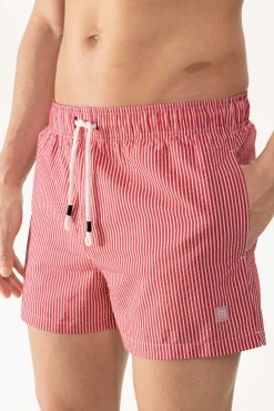 Herren Mey Badeshorts Serie Seersucker Breeze Stripes