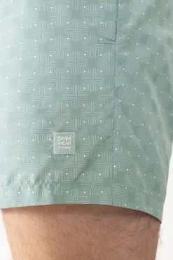 Herren Mey Badeshorts Serie Sphere Sketch