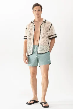 Herren Mey Badeshorts Serie Sphere Sketch