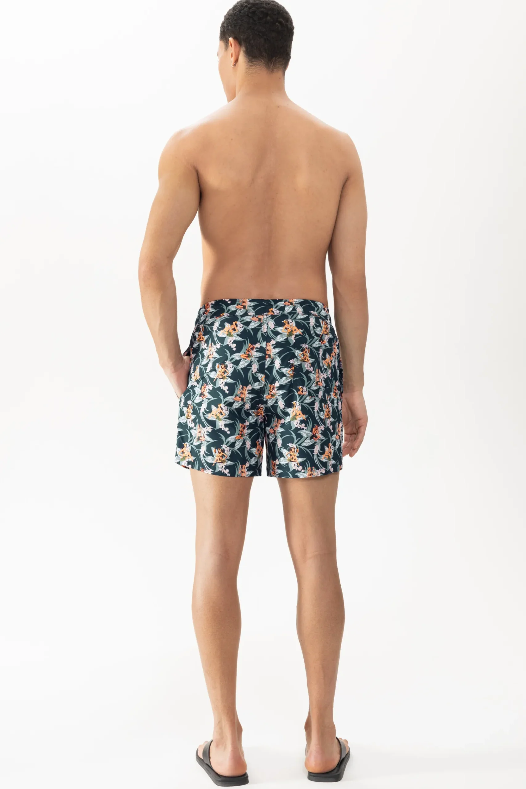 Herren Mey Badeshorts Serie Tropical Bliss