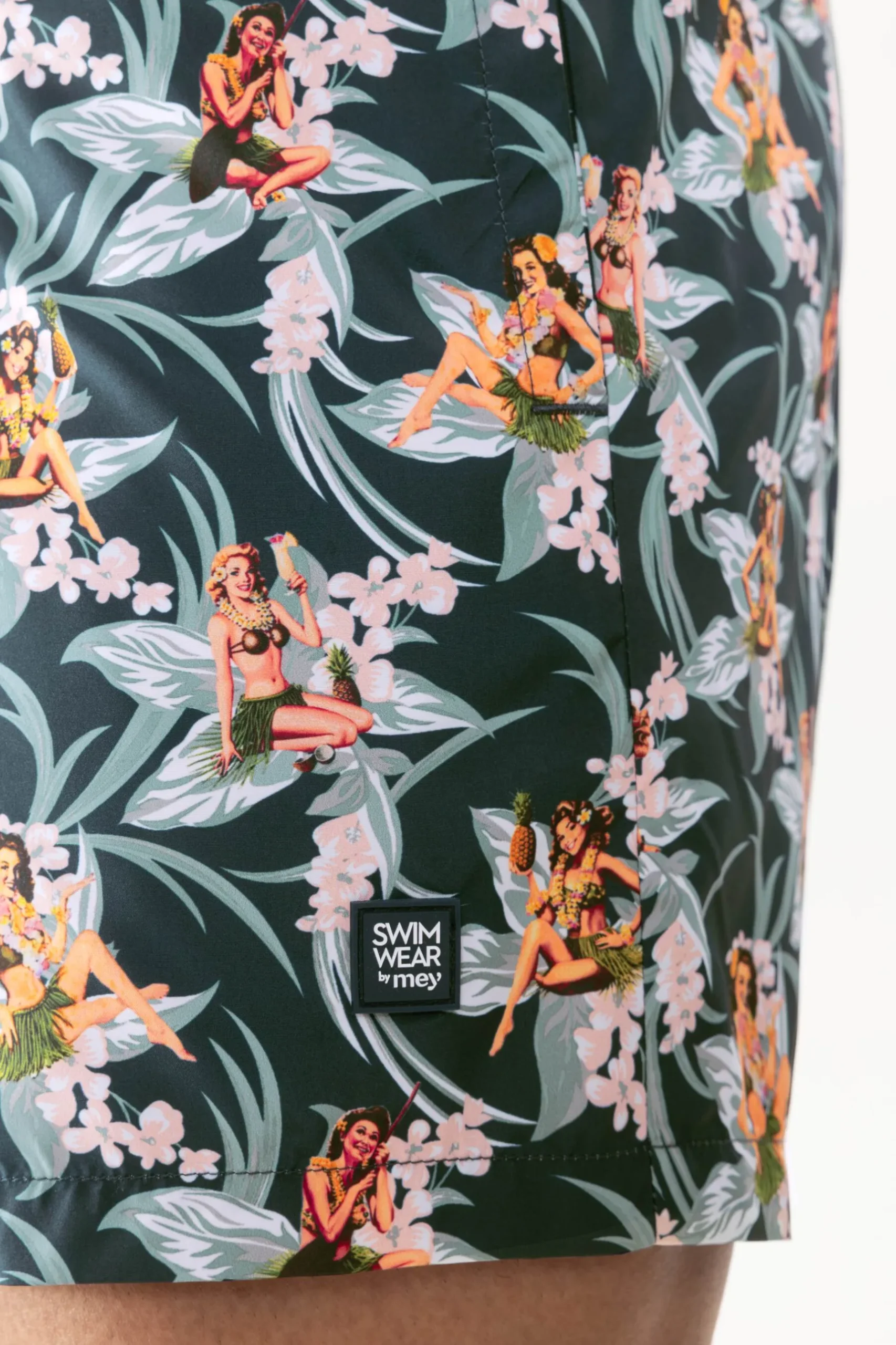 Herren Mey Badeshorts Serie Tropical Bliss
