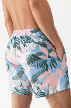 Herren Mey Badeshorts Serie Leaf Waltz