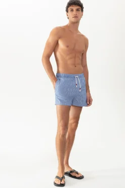 Herren Mey Badeshorts Serie Seersucker Breeze Stripes