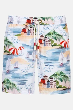 Herren Mey Badeshorts Serie Rivera Rhapsody