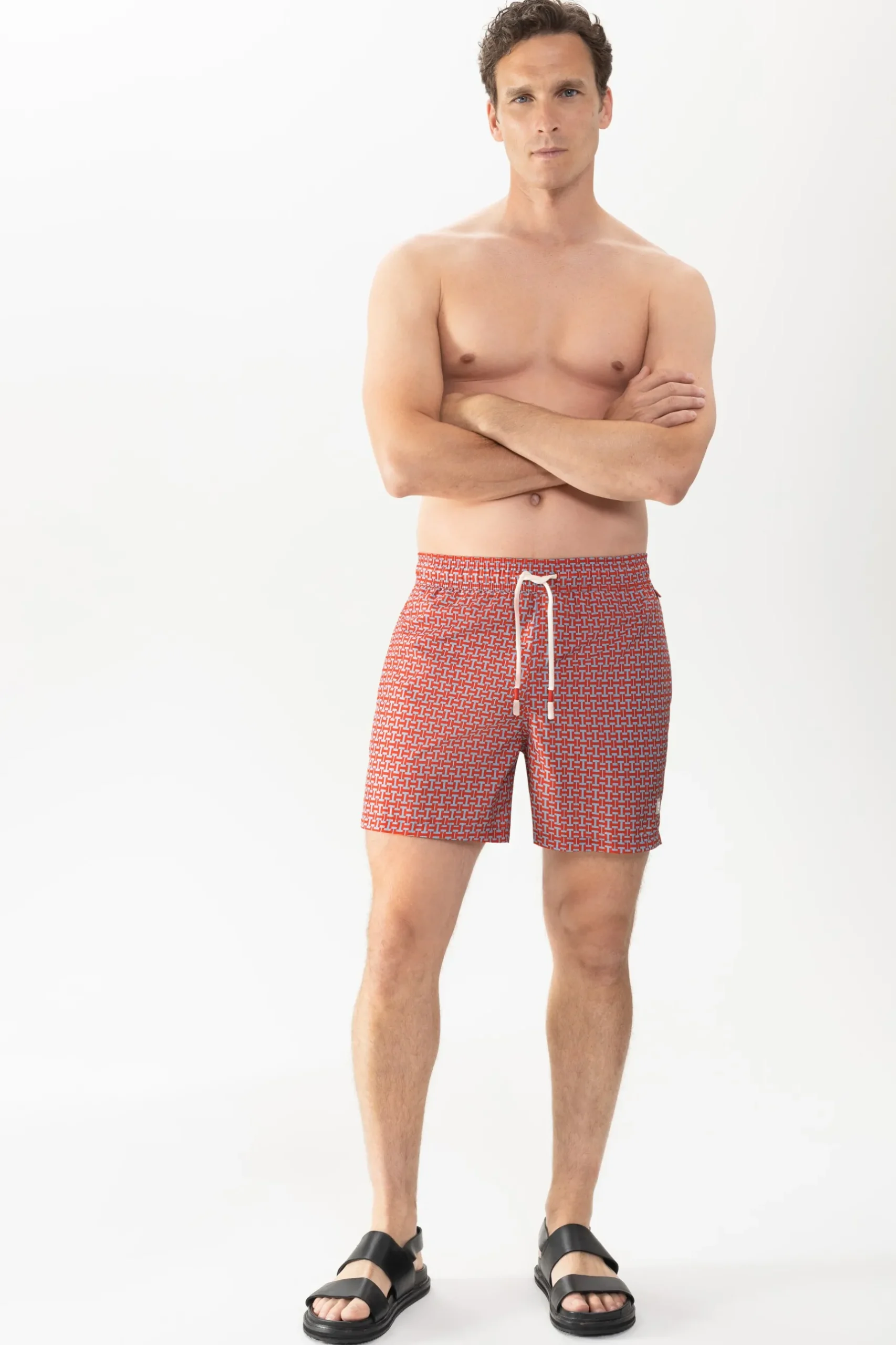 Herren Mey Badeshorts Serie Mediterranean Mosaic