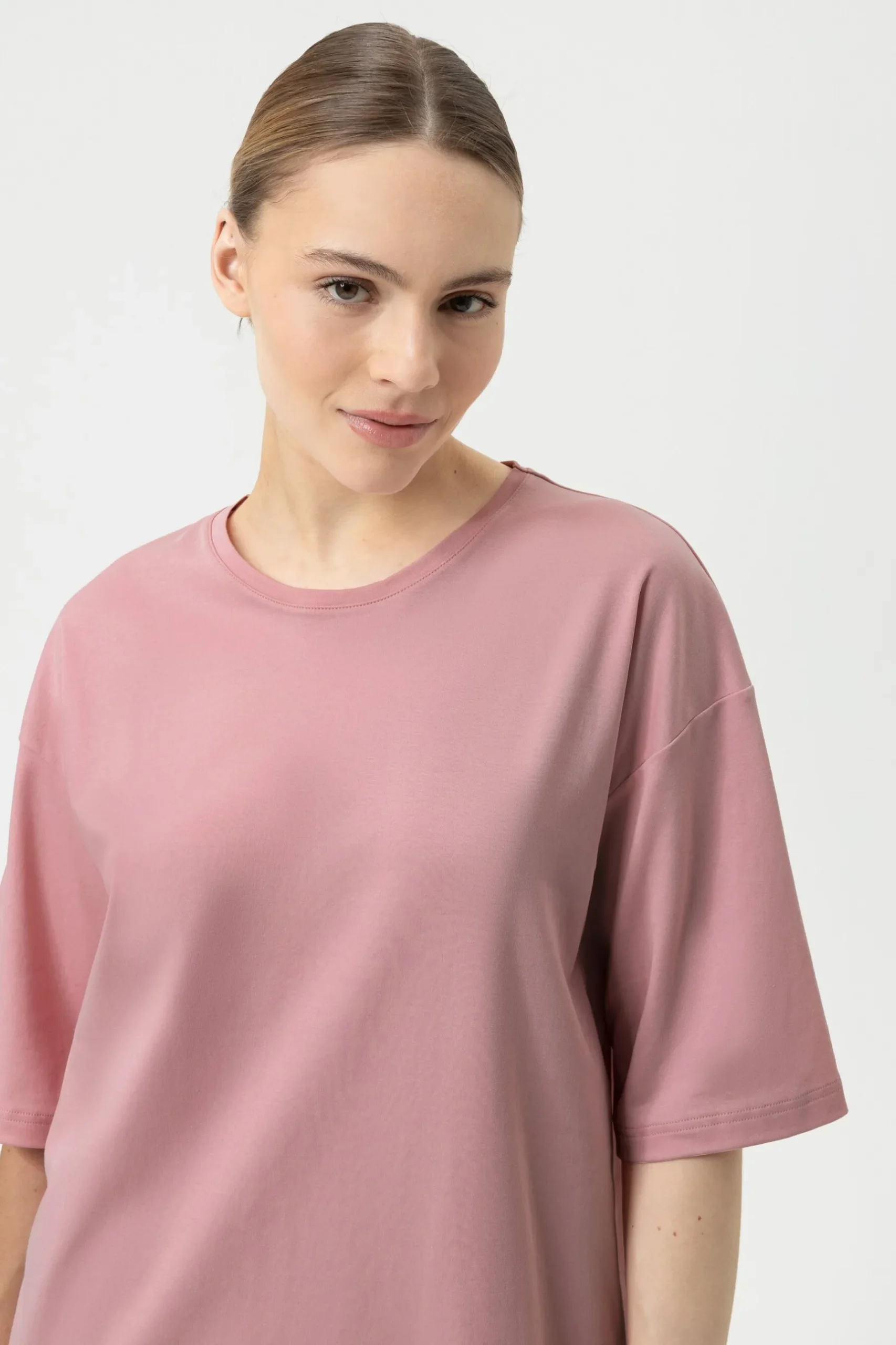 Damen Mey Bigshirt kurzarm Serie Flower Bed