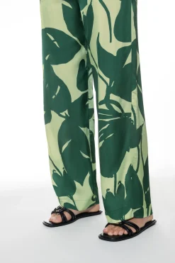 Damen Mey Hose Serie Tropical Leaves