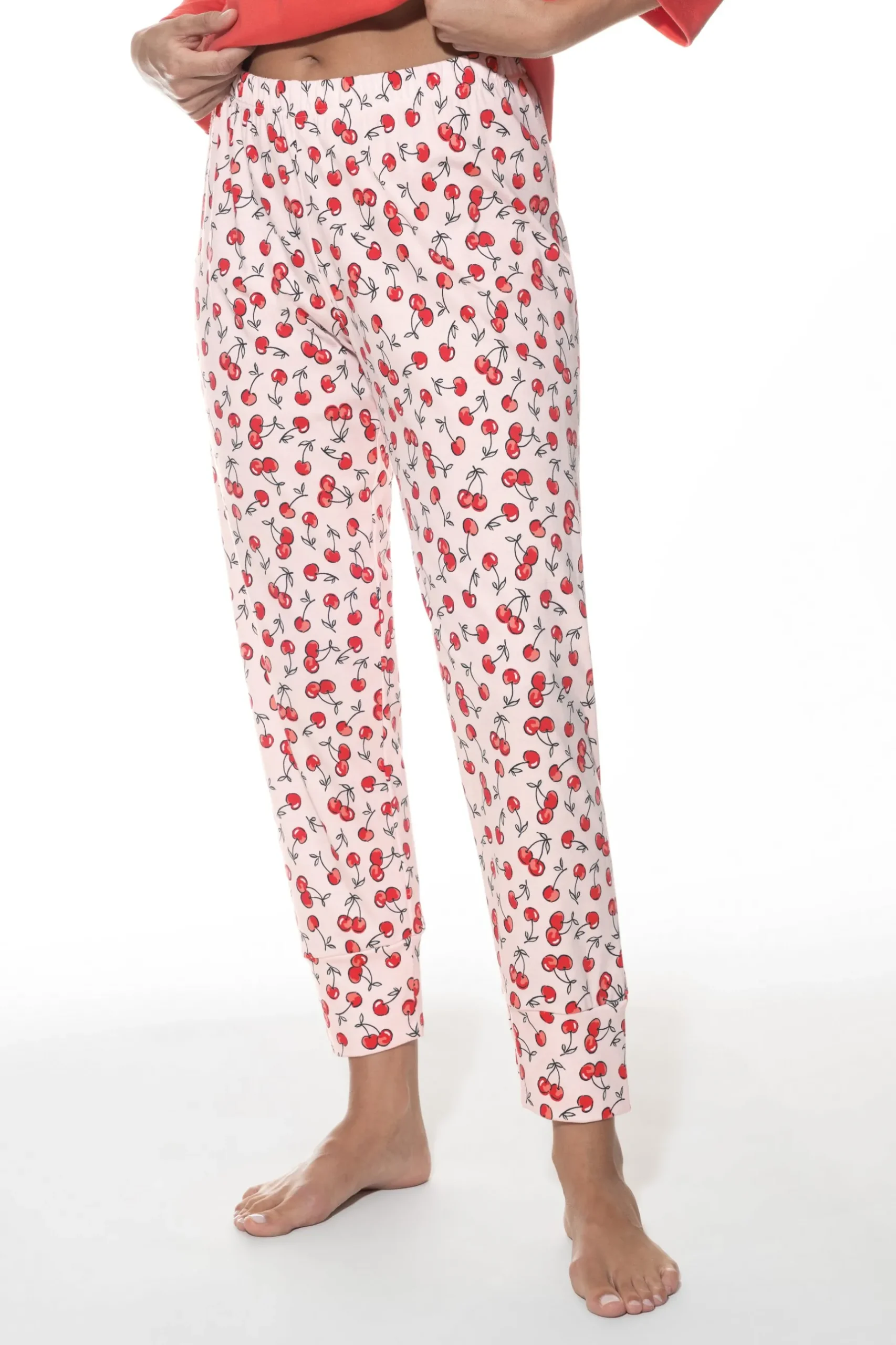 Damen Mey Hose 7/8 lang Serie Cherry Rush