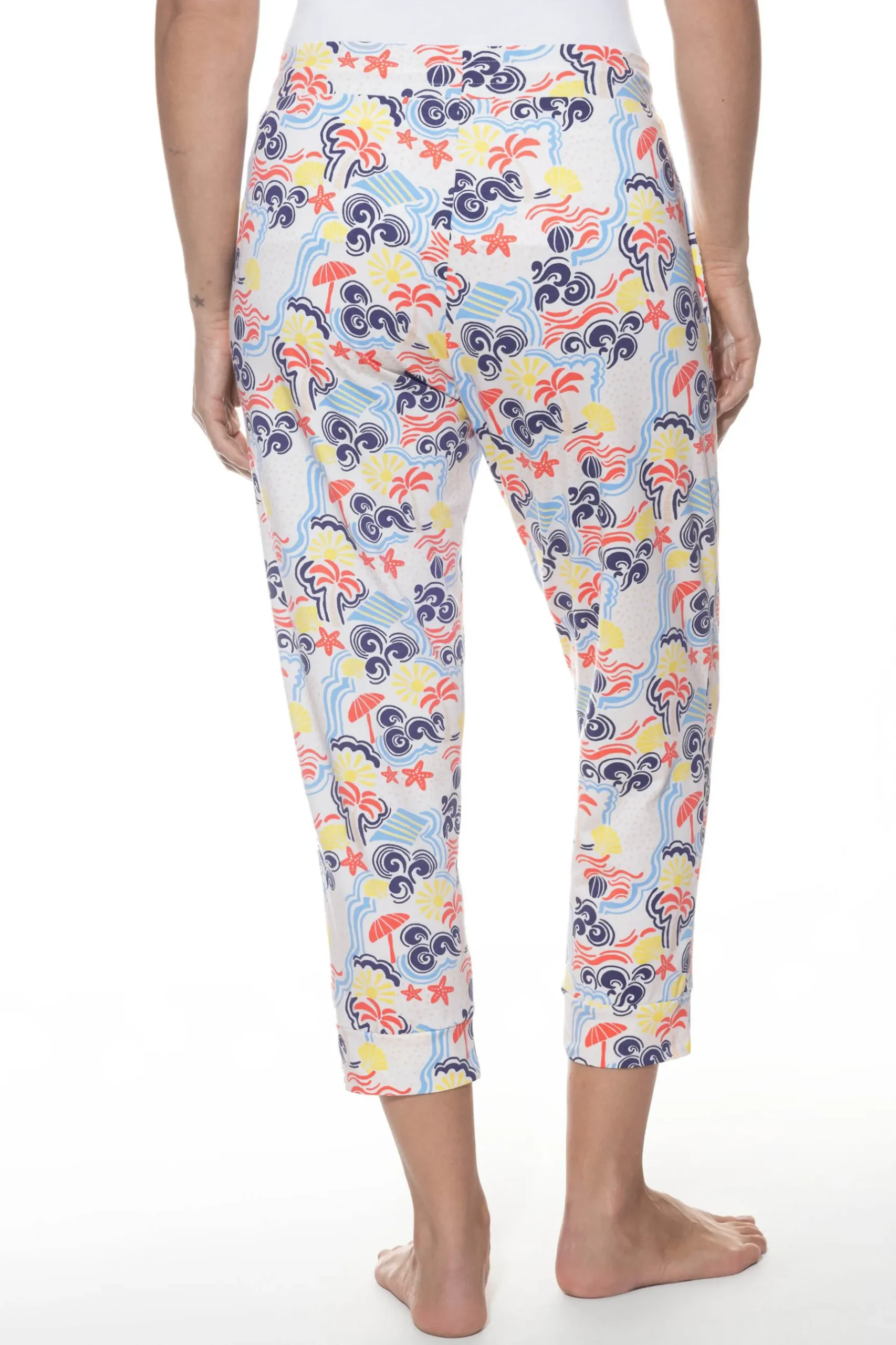 Damen Mey Hose in 3/4-Länge Serie Palm Shades