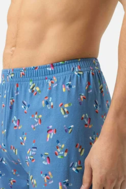Herren Mey Hose kurz Serie Colorful Pills