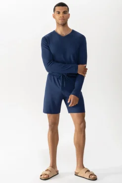 Herren Mey Hose kurz Serie Solid Night