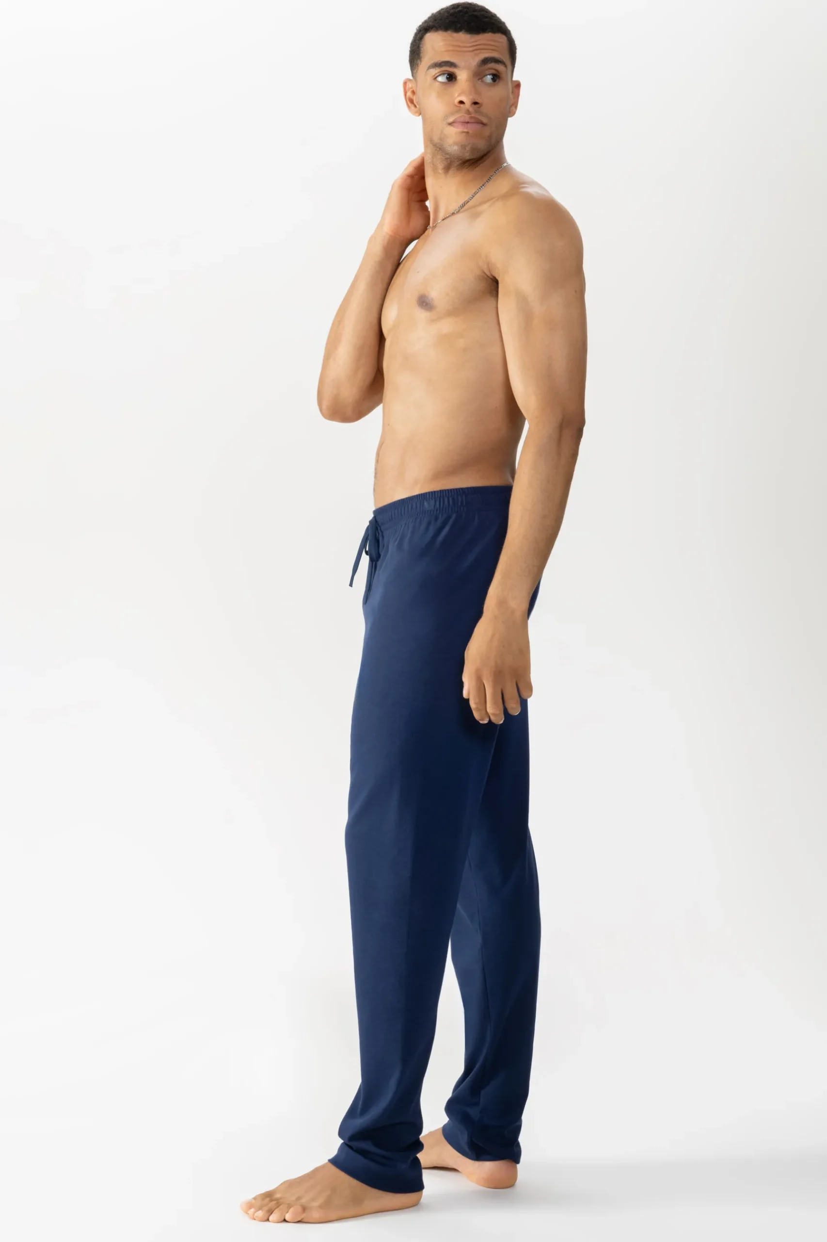 Herren Mey Hose lang Serie Solid Night