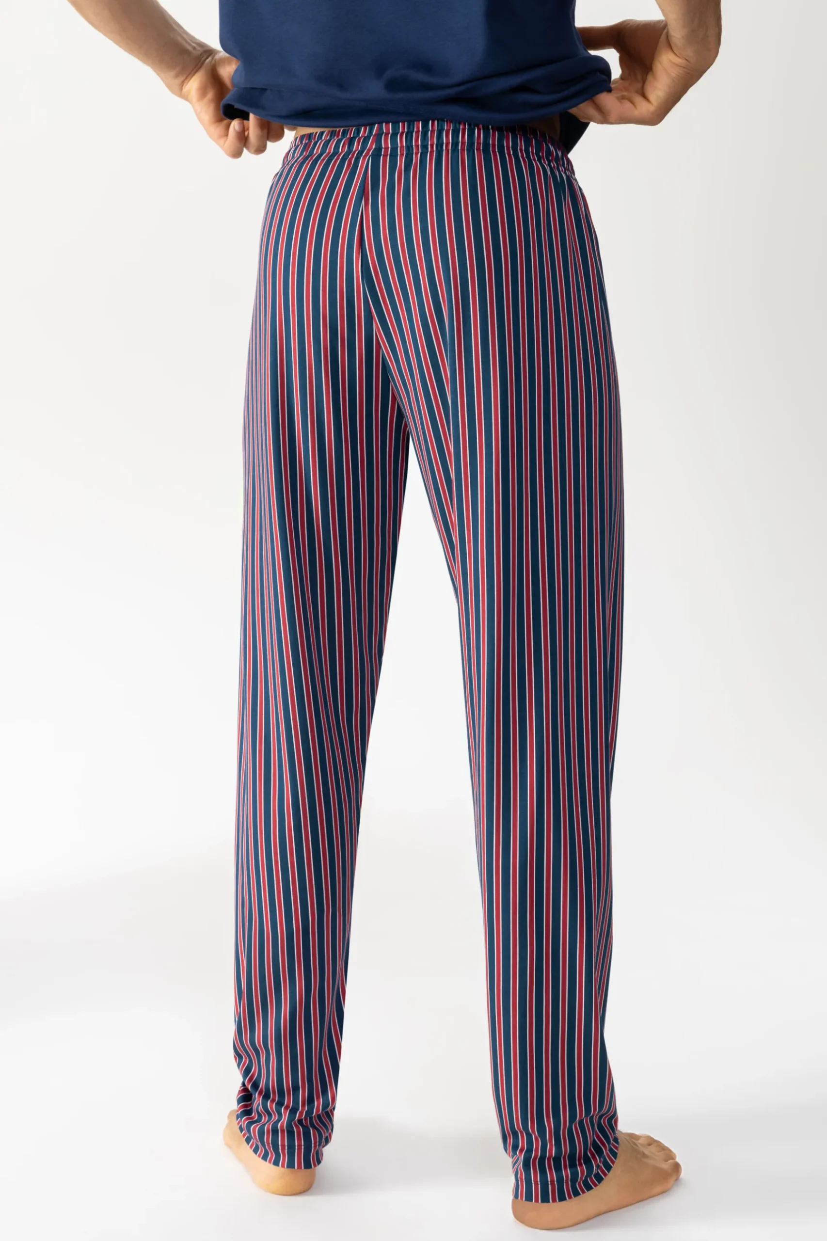 Herren Mey Hose lang Serie Graphic Stripes
