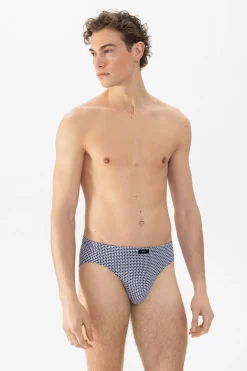 Herren Mey Jazz-Pants Serie Blue Geo