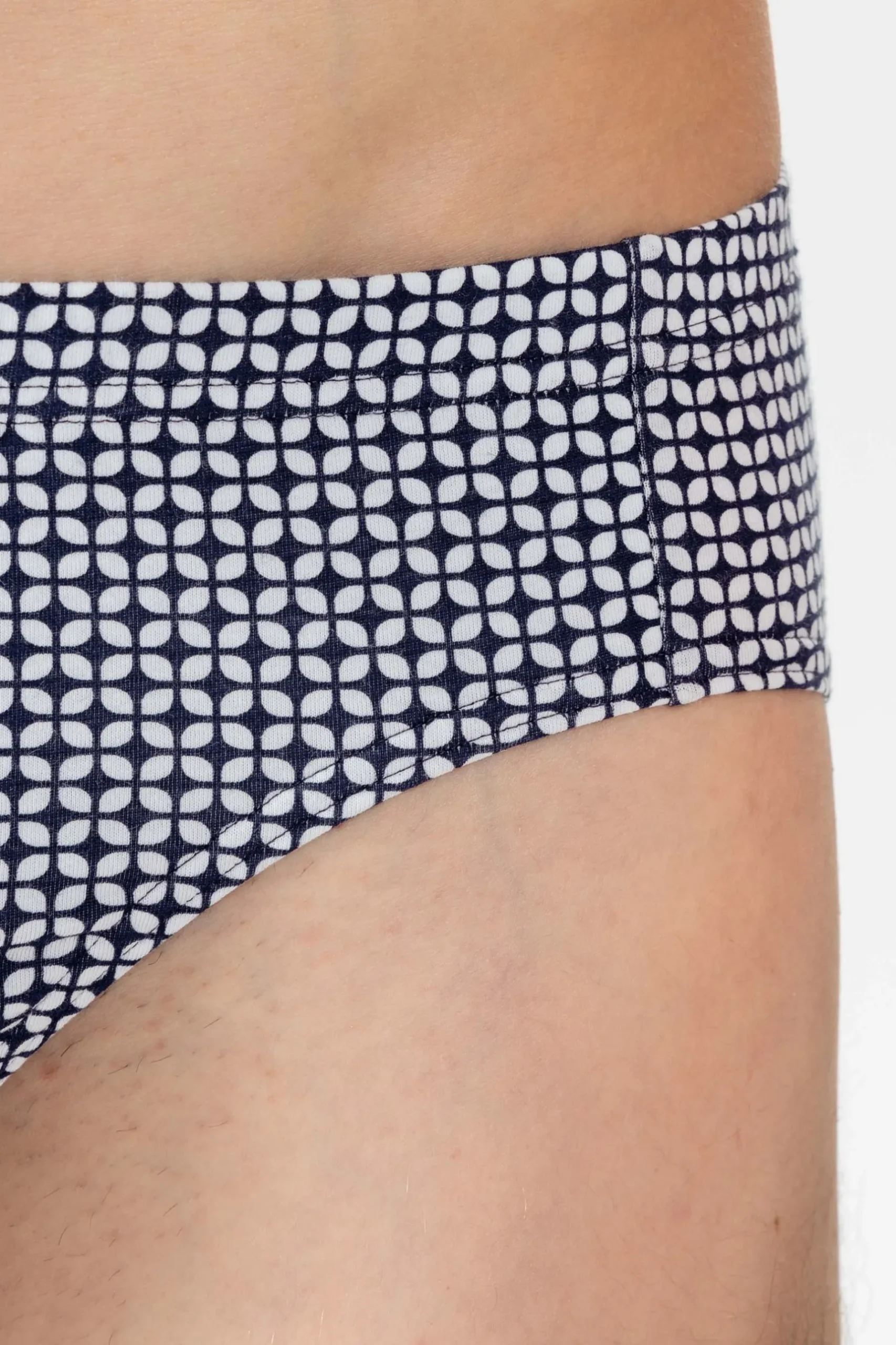 Herren Mey Jazz-Pants Serie Blue Geo
