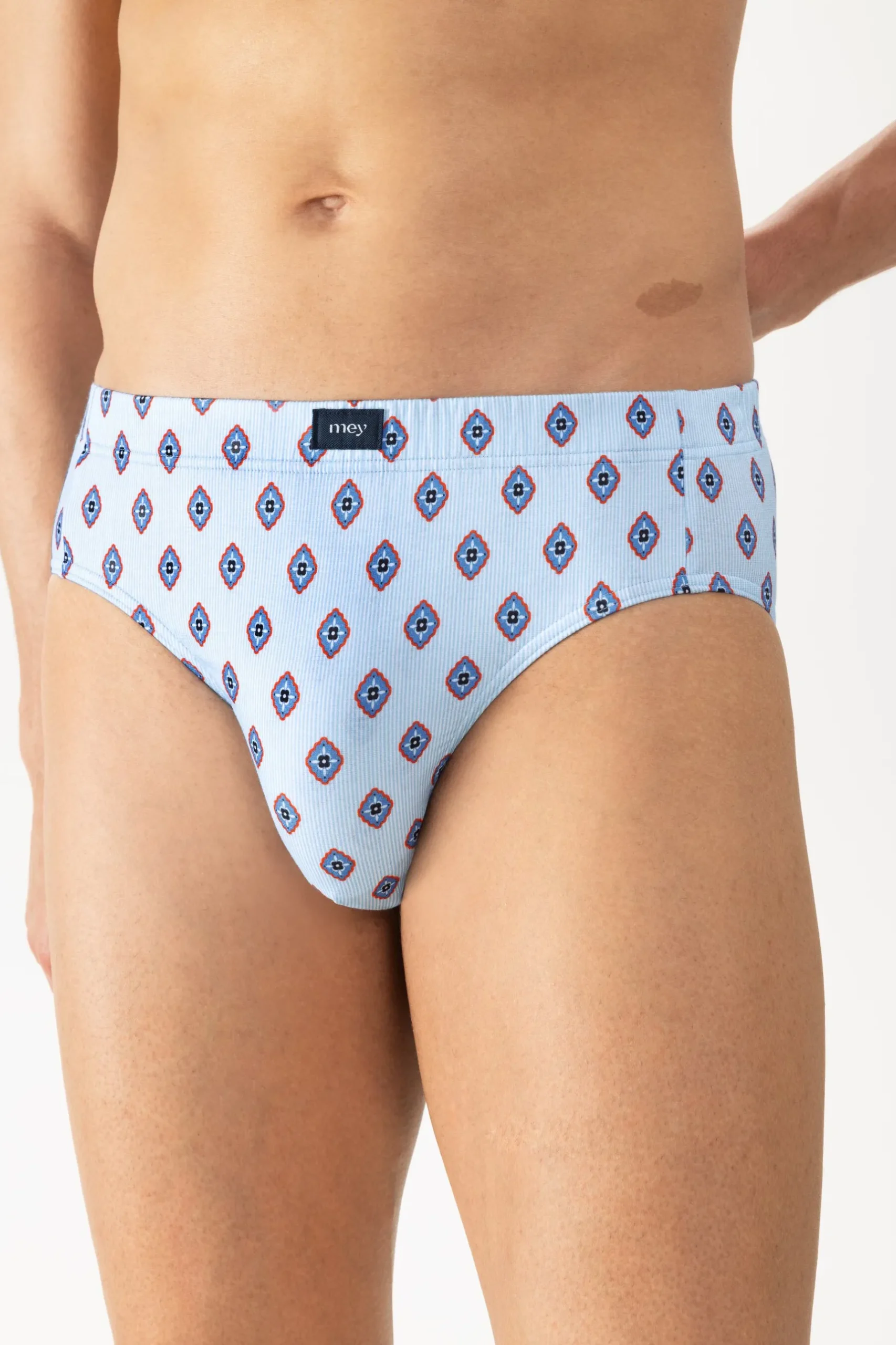 Herren Mey Jazz-Pants Serie Stripes With Tie Pattern