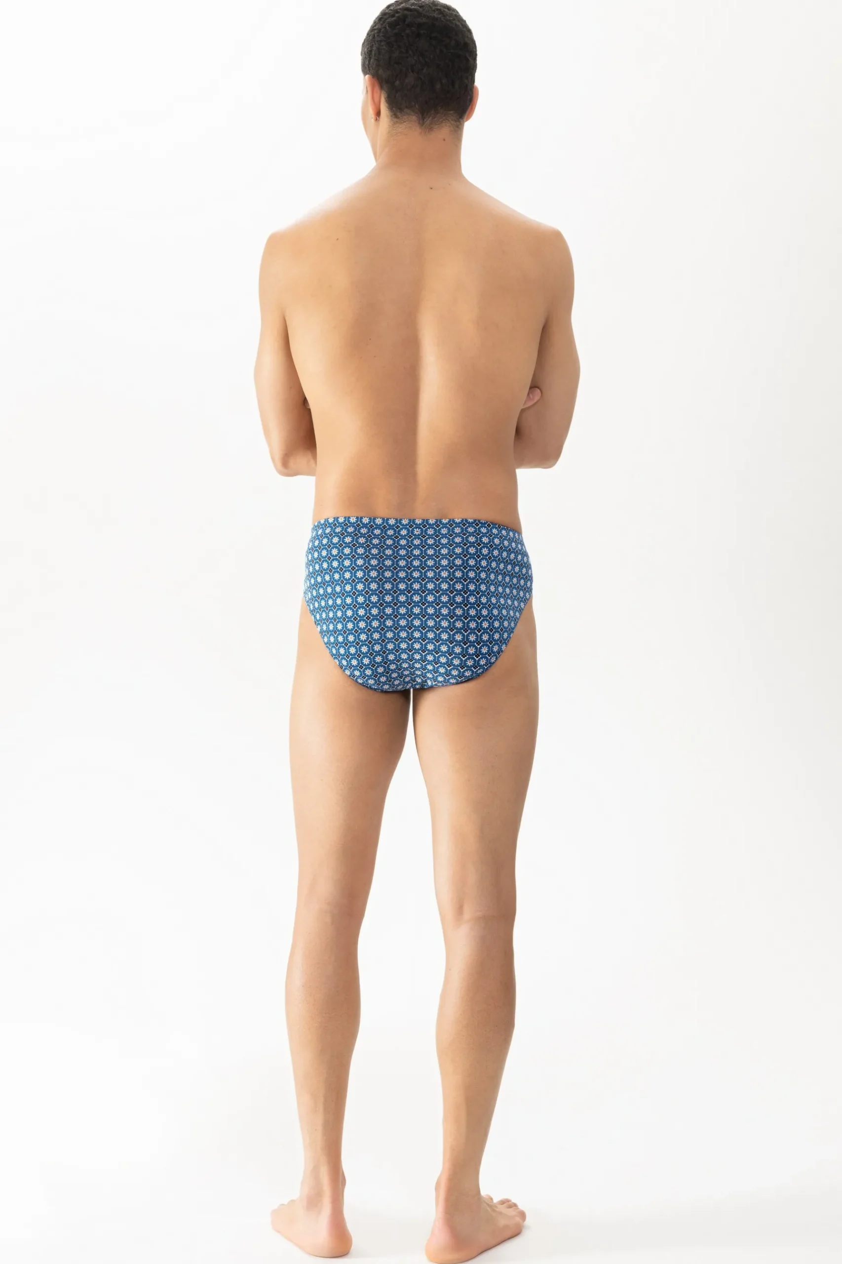 Herren Mey Jazz-Pants Serie Blue Flower