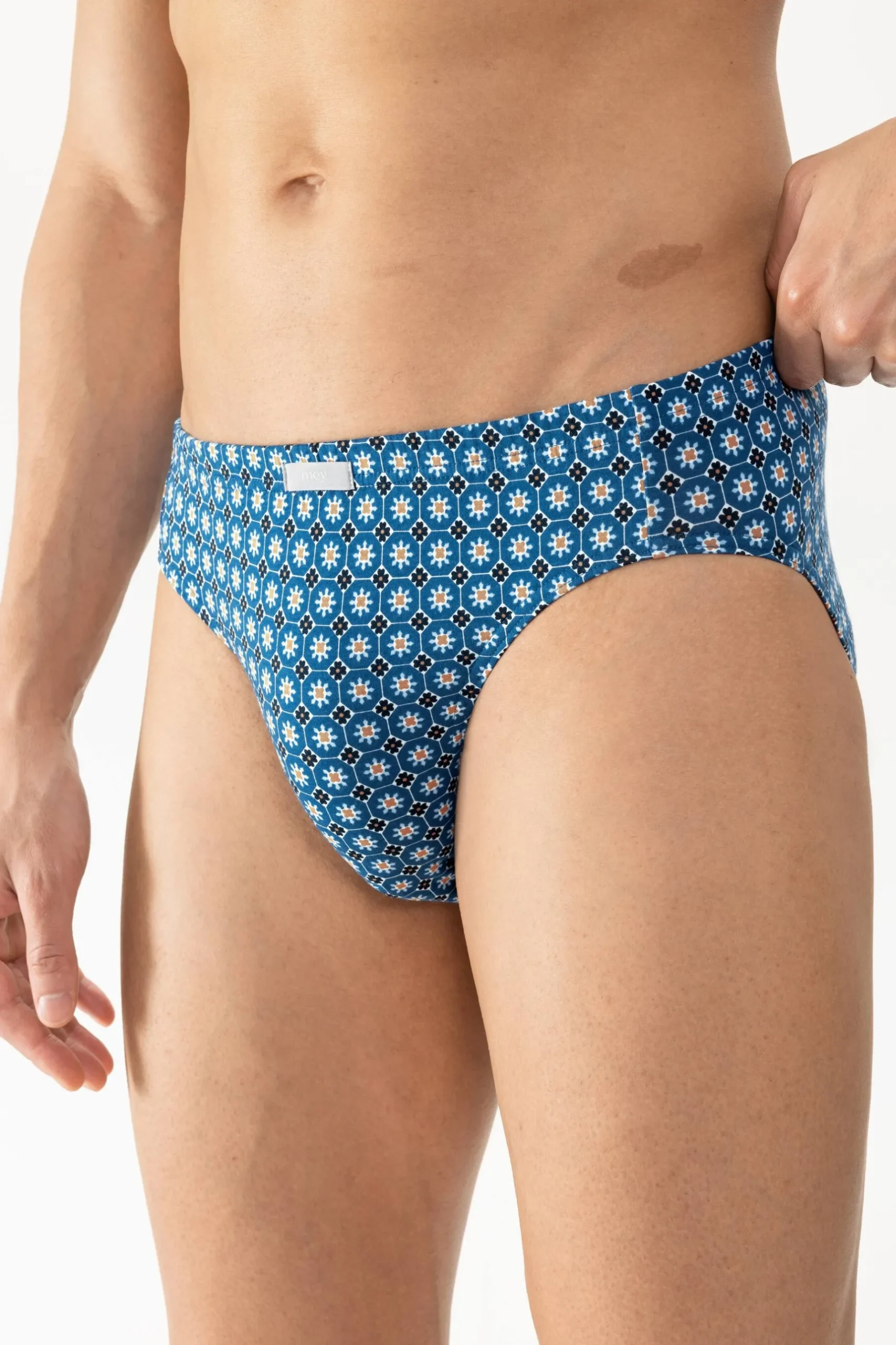 Herren Mey Jazz-Pants Serie Blue Flower