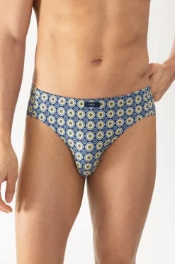 Herren Mey Jazz-Pants Serie Contrast Pattern