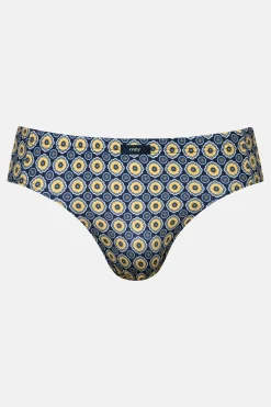 Herren Mey Jazz-Pants Serie Contrast Pattern