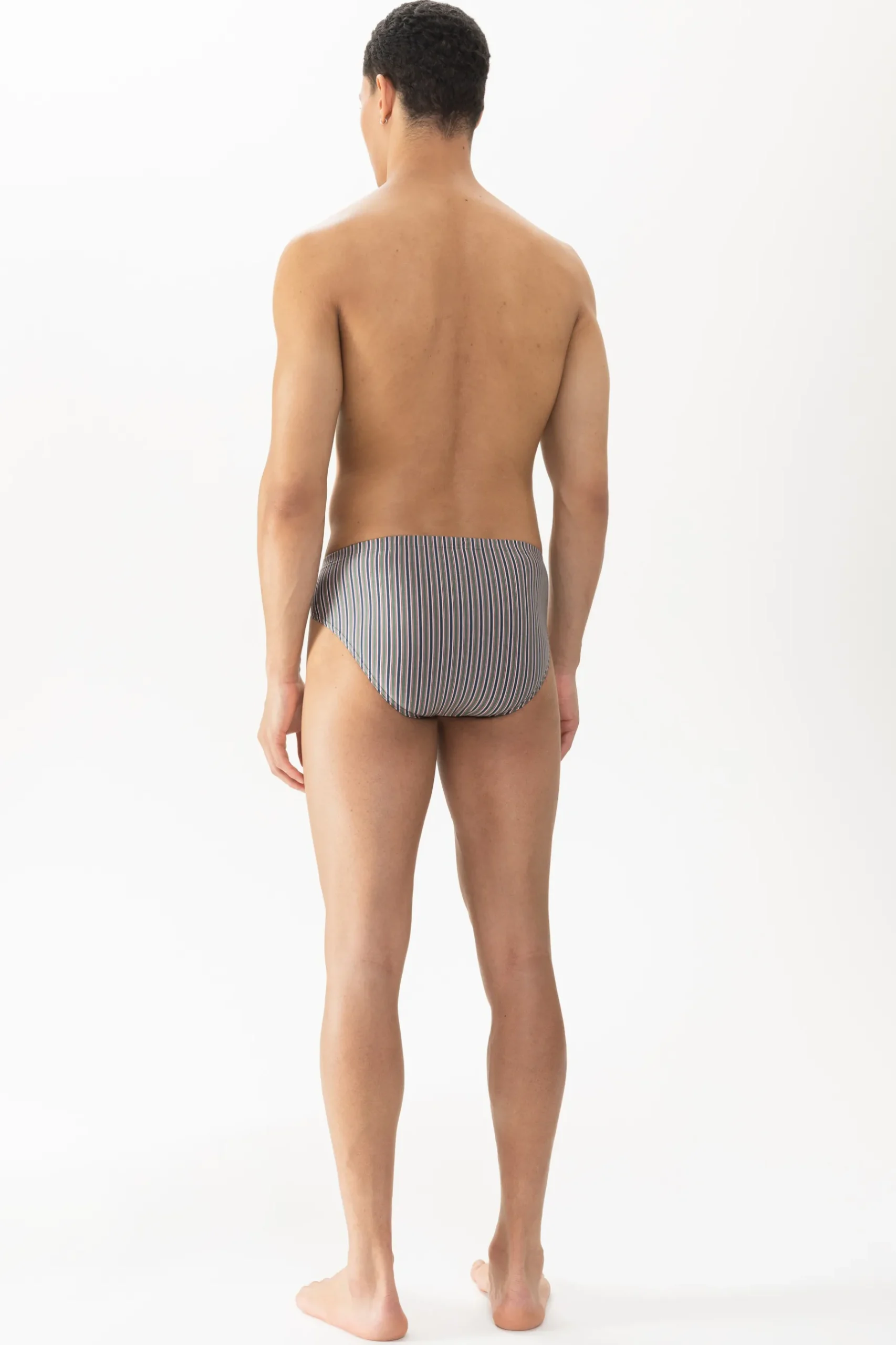 Herren Mey Jazz-Pants Serie Green Stripes