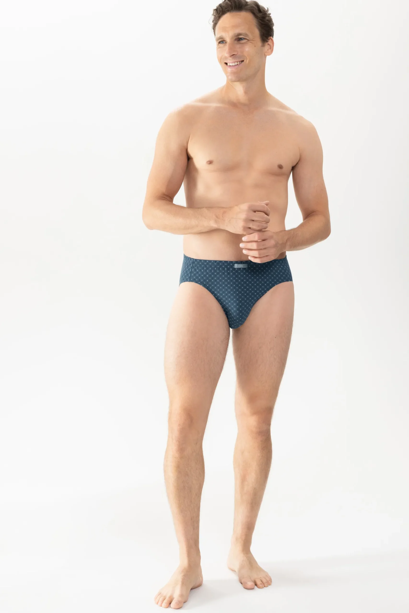 Herren Mey Jazz-Pants Serie Micro Squares