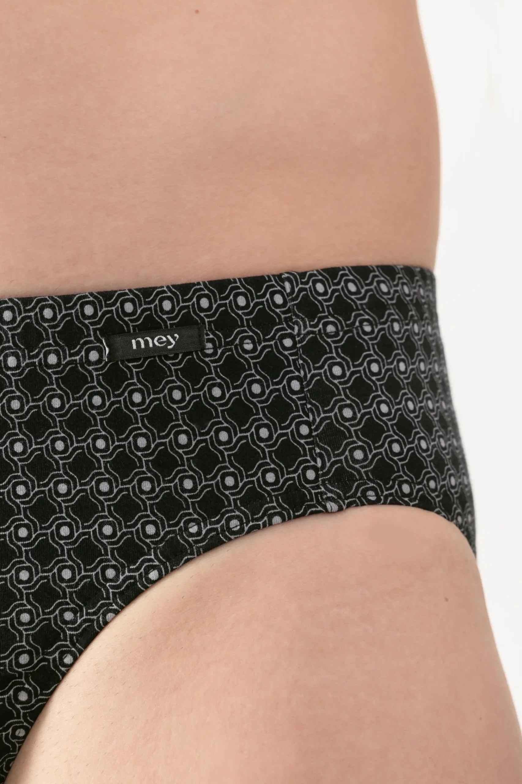 Herren Mey Jazz-Pants Serie Round Grid