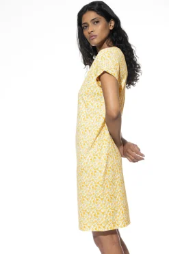 Damen Mey Kurzarm-Nachthemd Serie Lemon Dots
