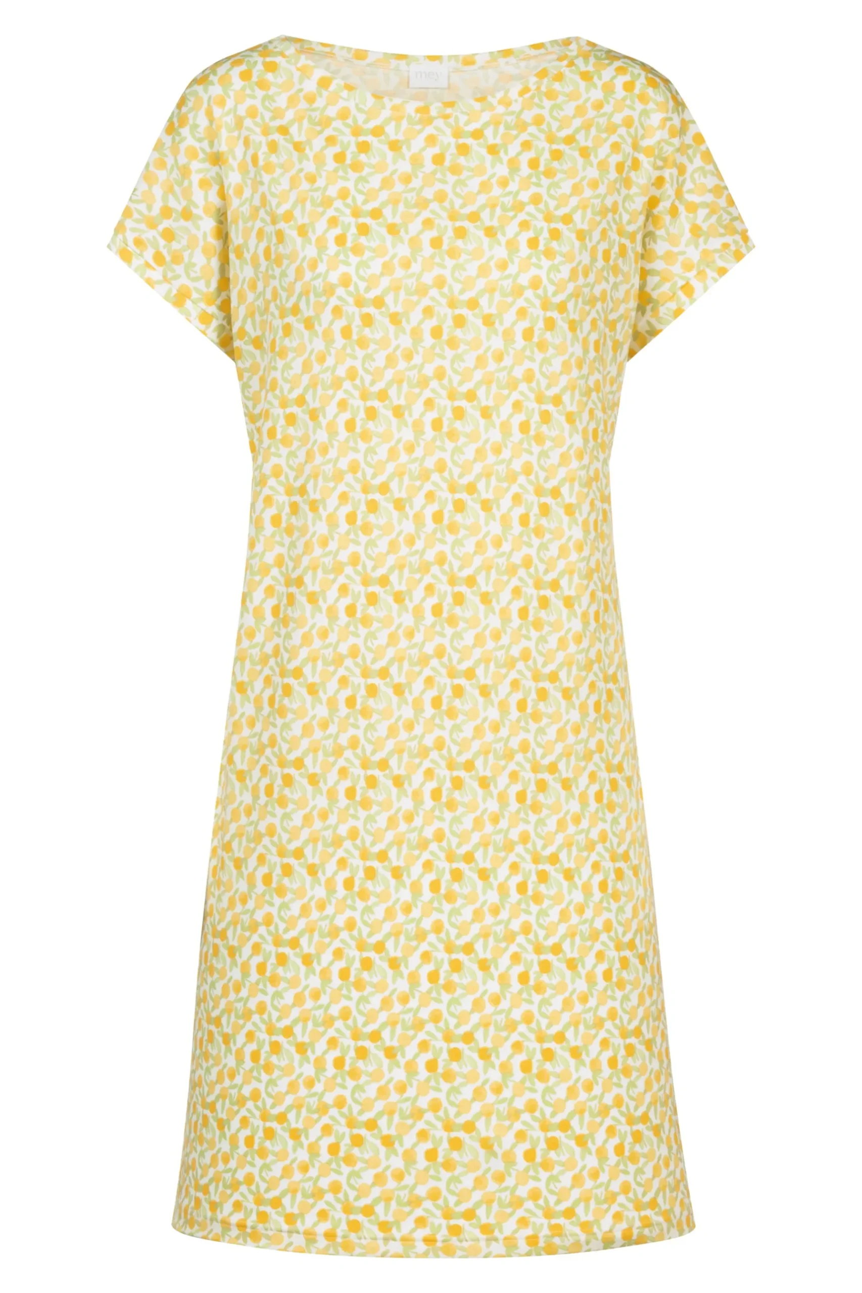 Damen Mey Kurzarm-Nachthemd Serie Lemon Dots