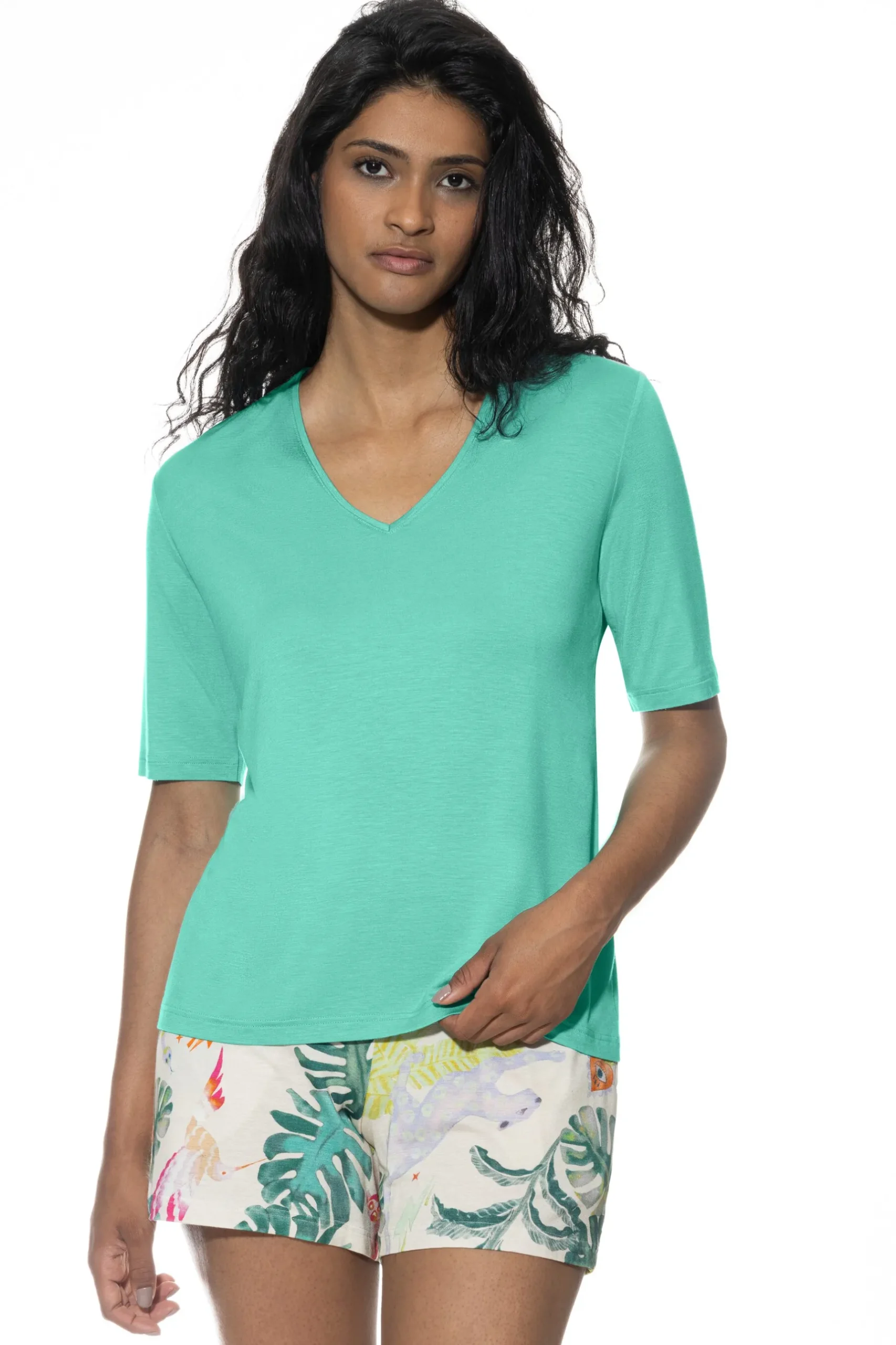 Damen Mey Kurzarm-Shirt Serie Pure Chic