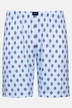 Herren Mey Kurze Loungehose Serie Stripes With Tie Pattern