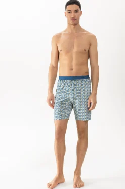 Herren Mey Kurze Loungehose Serie Geometric Shapes