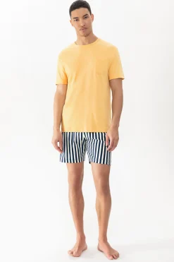 Herren Mey Kurzer Schlafanzug Serie Sun Stripes