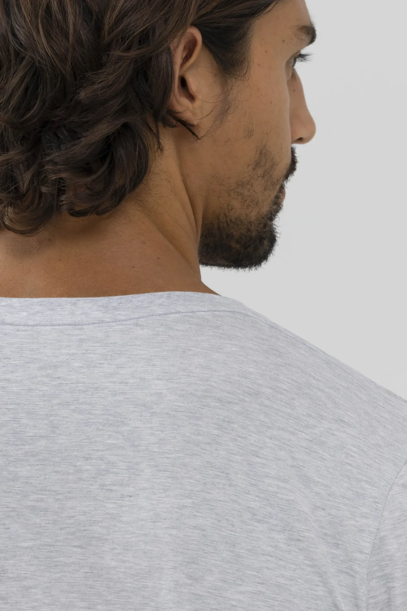 Herren Mey Langarm-Shirt Dry Cotton Colour