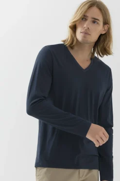 Herren Mey Langarm-Shirt Dry Cotton Colour