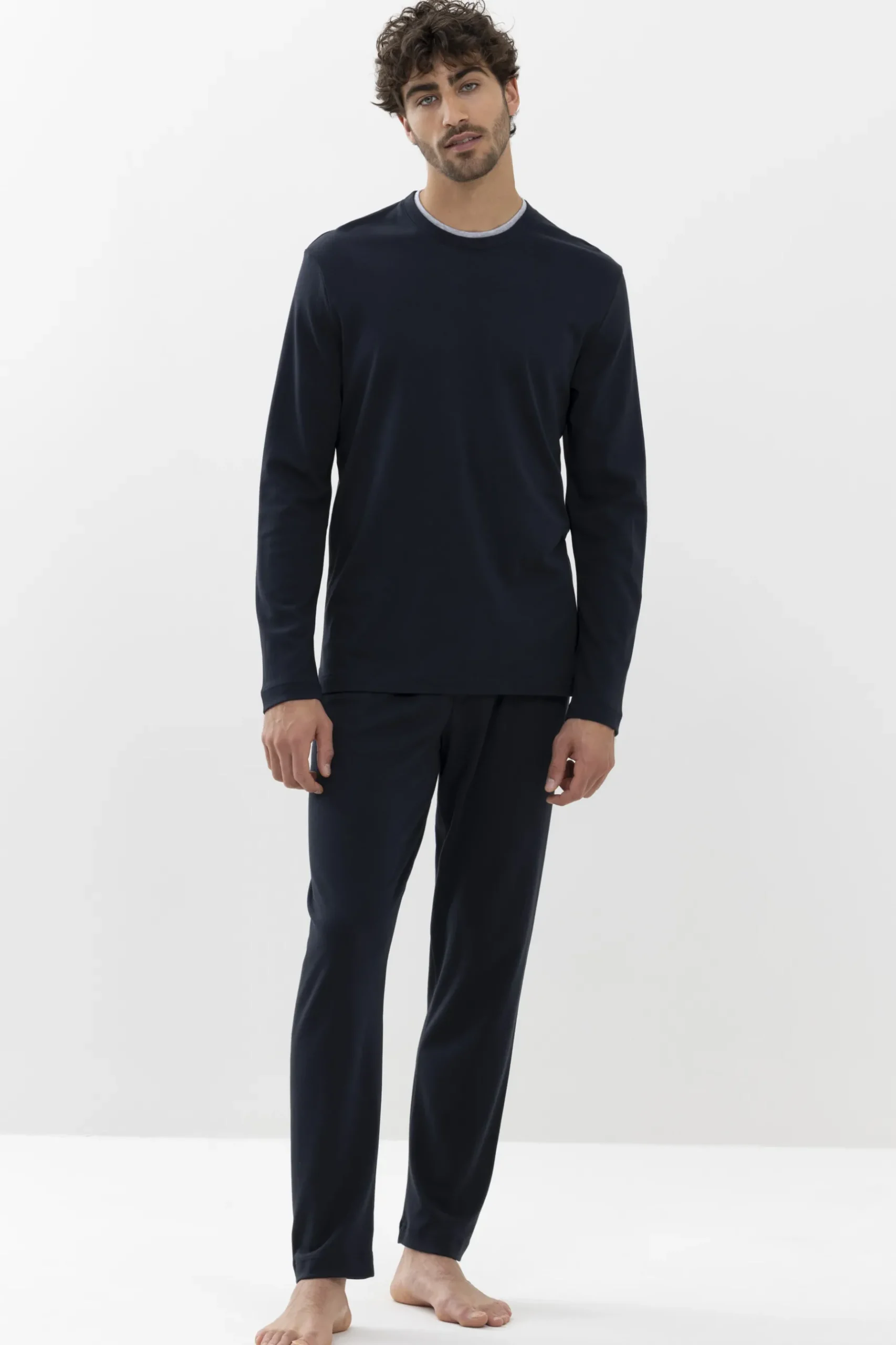 Herren Mey Langarm-Shirt Serie N8TEX 2.0