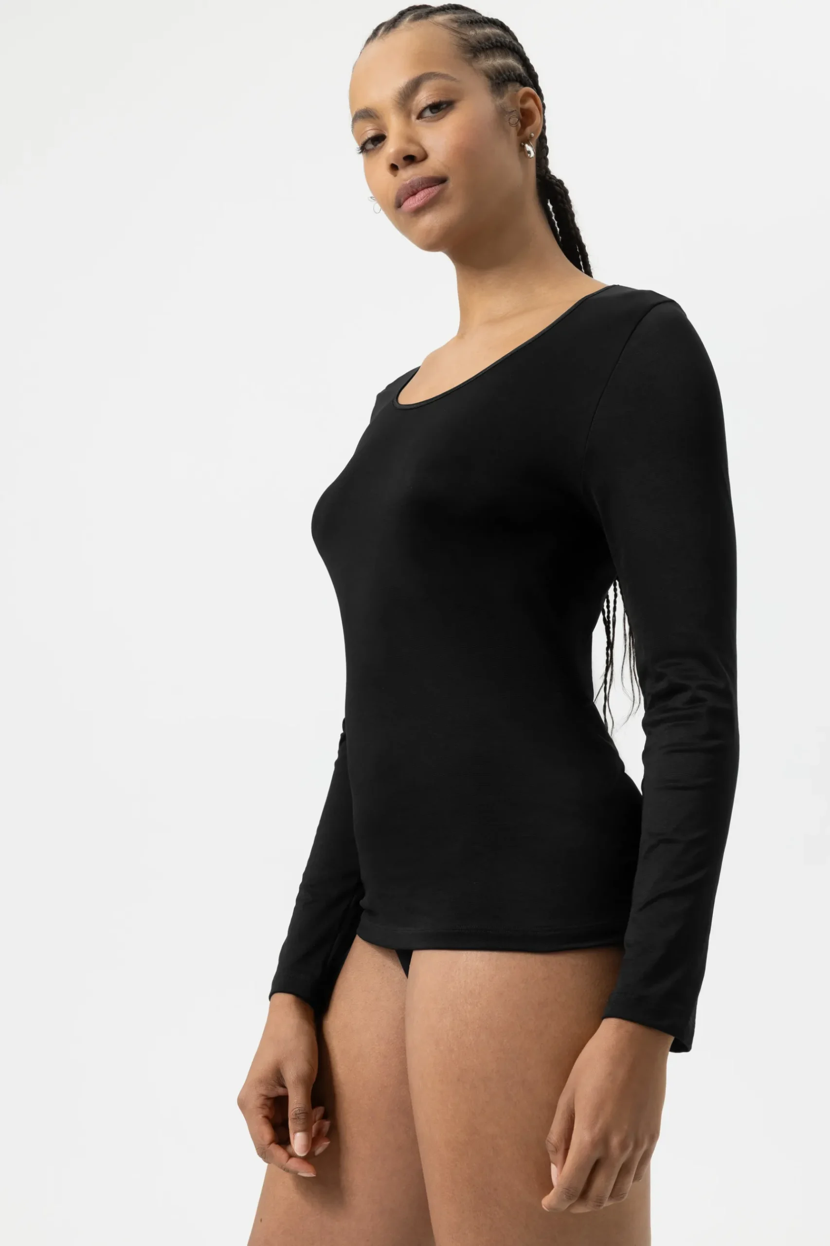 Damen Mey Langarm-Shirt Serie Emotion