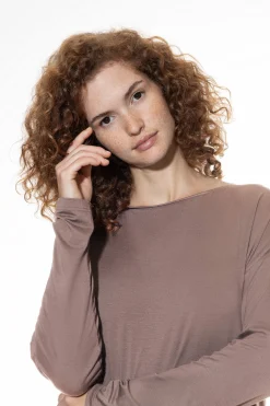Damen Mey Langarm-Shirt Serie Pure Chic